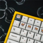  [HOÀN XU 70k] Keycap Shiba Inu mẫu mới in dyesub cực kute, XDA Profile thickPBT, vừa b